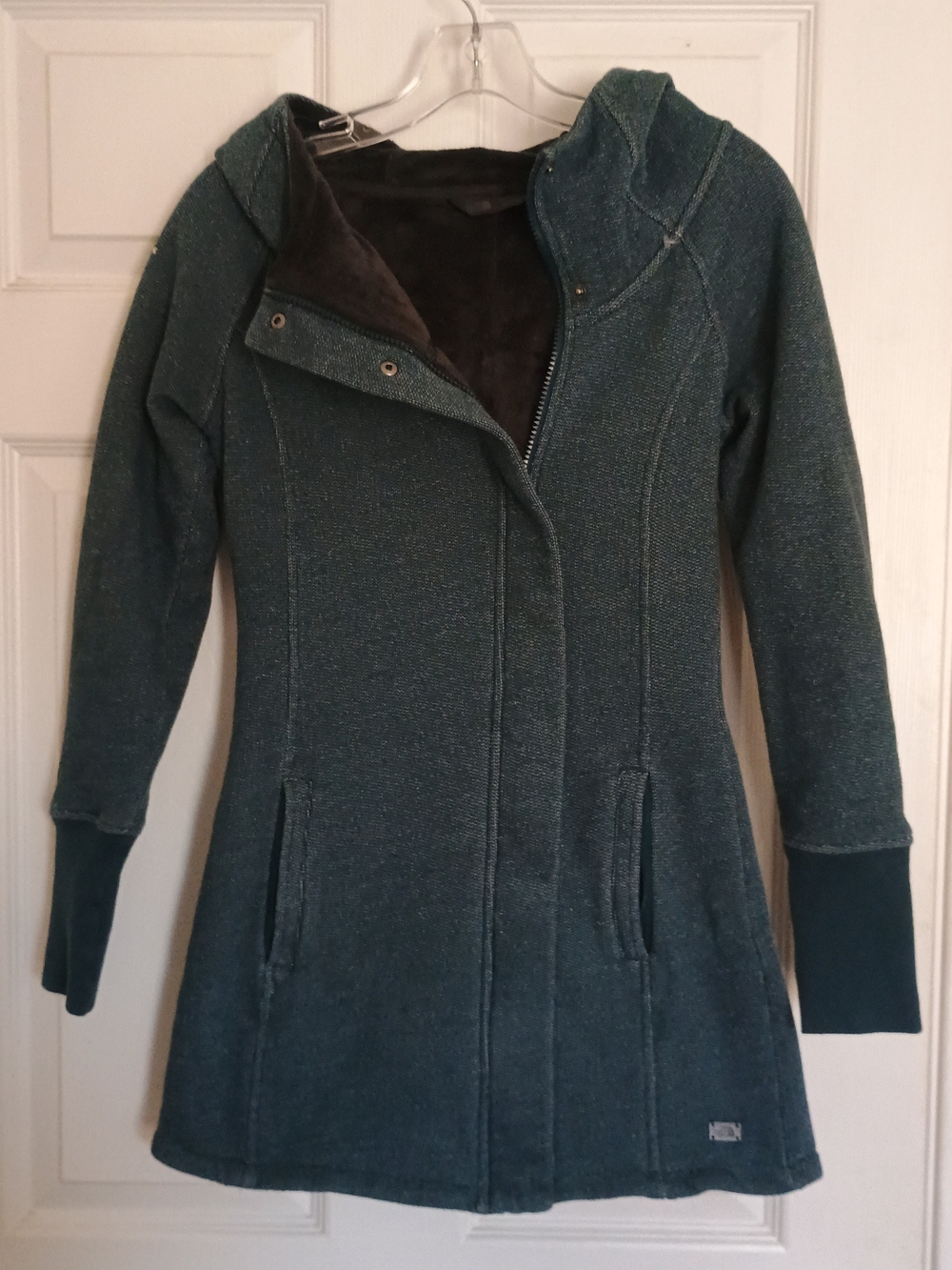 EUC The North Face Dionne Plush Jacket Full Zip Women's Size XS